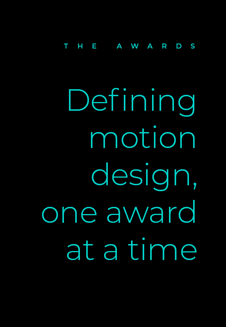 Defining motion design, one award at a time